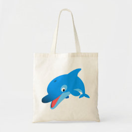Bolso De Tela Personalizado de Salto de Cuadros Dolphin Bag