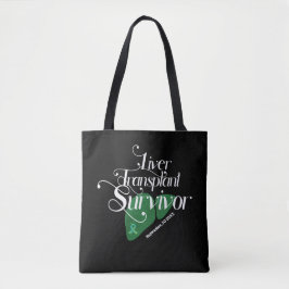 Bolso De Tela Personalizado de Sobrevivientes del Trasplante Hep