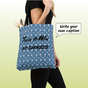 Bolso De Tela Personalizado de trofeo deportivo de motivación pe