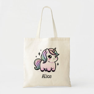 Bolso De Tela Personalizado de Unicornio