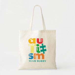 Bolso De Tela Personalizado del equipo familiar de la familia Au