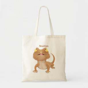 Bolso De Tela Personalizado del lagarto de dragón barbudo