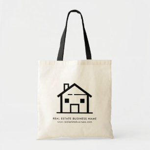 Bolso De Tela Personalizado del logotipo comercial del agente in