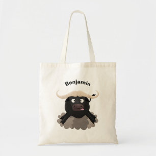 Bolso De Tela Personalizado divertida de búfalo de agua corrient