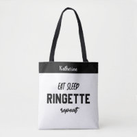 Personalizado Eat Sleep Ringette Repeat Ringette P