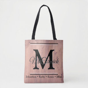Bolso De Tela Personalizado Familia Personalizada Tejido De Lien