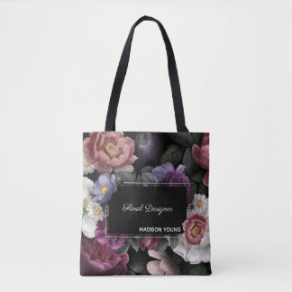 Bolso De Tela Personalizado Florist Shop