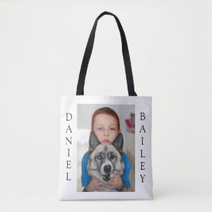 Bolso De Tela Personalizado Foto 2 a la cara