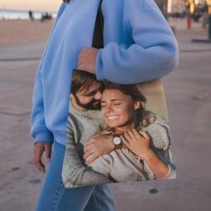 Bolso De Tela Personalizado Foto Su Propia 2 Imágenes Doble cara