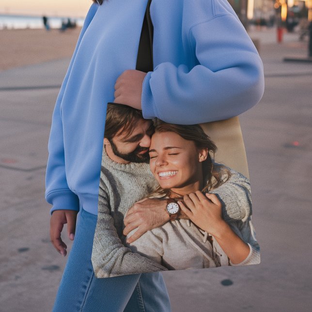 Bolso De Tela Personalizado Foto Su Propia 2 Imágenes Doble cara (Subido por el creador)