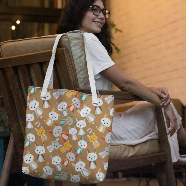 Bolso De Tela Personalizado Fox colorido (Subido por el creador)