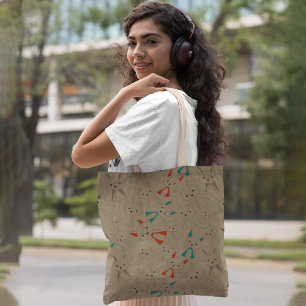 Bolso De Tela Personalizado Fox de modo oscuro