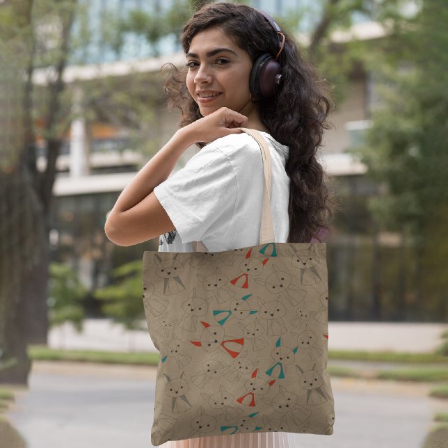 Bolso De Tela Personalizado Fox de modo oscuro (Subido por el creador)