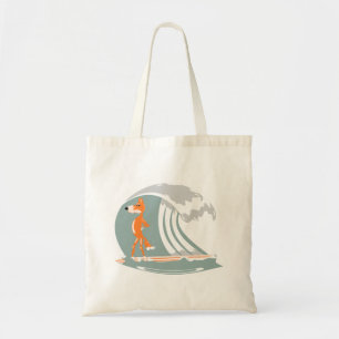 Bolso De Tela Personalizado Fox en Surfboard