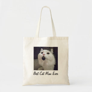 Bolso De Tela Personalizado Gato Foto Mejor Gato Que Mamá Jamás 