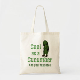 Bolso De Tela Personalizado Genial Como Un Pepino
