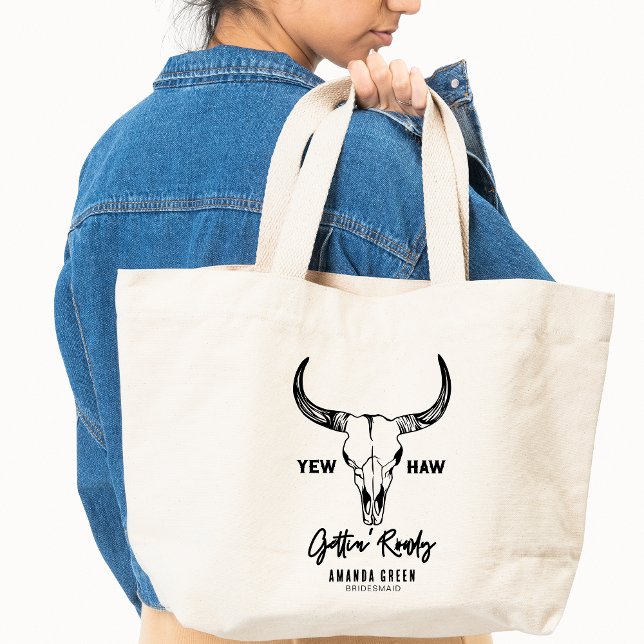 Bolso De Tela Personalizado Gettin Rowdy del partido Bachelorett (Subido por el creador)