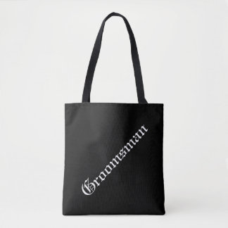 Bolso De Tela Personalizado Groomsman Tote Bag