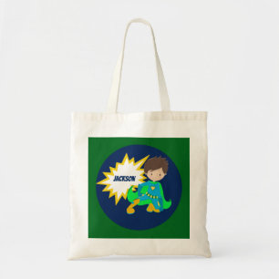 Bolso De Tela Personalizado Guay Superhéroe Kid Comic Book Actio