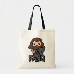 Bolso De Tela Personalizado Hagrid y Fang Character Art