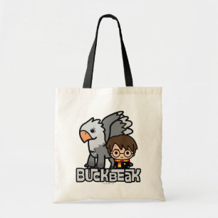 Bolso De Tela Personalizado Harry Potter y Buckbeak