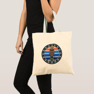 Bolso De Tela Personalizado Hawaiian Owl Pueo