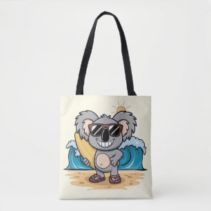 Bolso De Tela Personalizado Koala