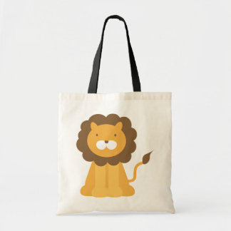 Bolso De Tela Personalizado Leon