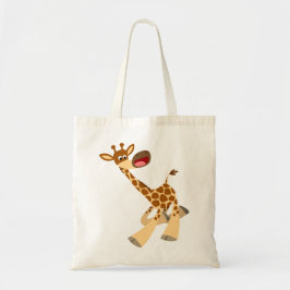 Bolso De Tela Personalizado lindo Ambling Giraffe Bag
