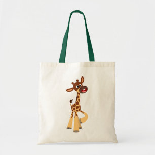 Bolso De Tela Personalizado lindo Baby Giraffe Bag