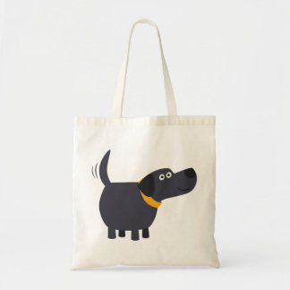Bolso De Tela Personalizado lindo Black Labrador Bag