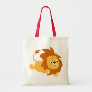 Bolso De Tela Personalizado lindo Gamboling Lion Bag