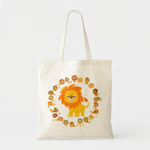 Bolso De Tela Personalizado lindo Lion Mandala Bag
