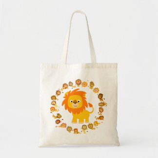 Bolso De Tela Personalizado lindo Lion Mandala Bag