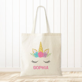 Bolso De Tela Personalizado mágico de unicornio