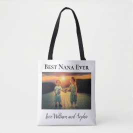 Bolso De Tela Personalizado Mejor Foto Nana Ever