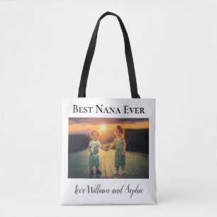 Bolso De Tela Personalizado Mejor Foto Nana Ever
