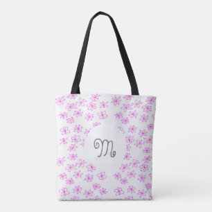Bolso De Tela personalizado monograma tote lindo personalizado