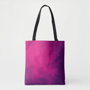 Bolso De Tela Personalizado Neon Pink Tote Bag