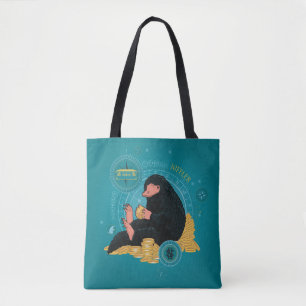 Bolso De Tela Personalizado NIFFLER™ Con Monedas De Oro