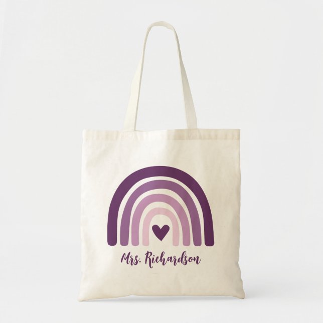 Bolso De Tela Personalizado para el profesor (Frente)