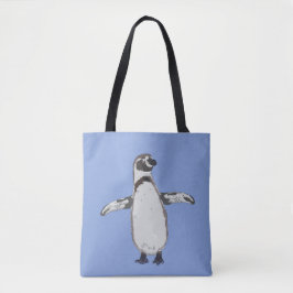 Bolso De Tela Personalizado Penguin