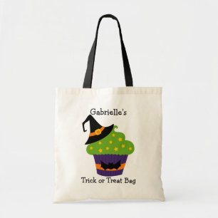 Bolso De Tela Personalizado personalizado: truco de Halloween o 