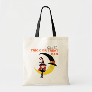 Bolso De Tela Personalizado personalizado: truco de Halloween o 