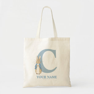 Bolso De Tela Personalizado Peter Rabbit - Letra C Tote Bag
