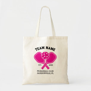 Bolso De Tela Personalizado Pickleball Nombre del equipo - Diseñ
