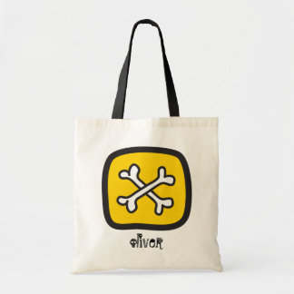 Bolso De Tela Personalizado Pirata Skull y la fiesta de Hallowee