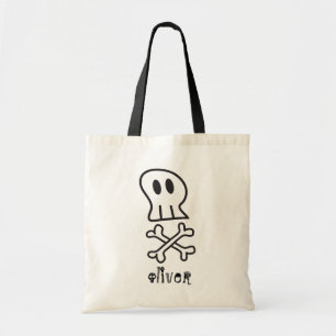 Bolso De Tela Personalizado Pirata Skull y la fiesta de Hallowee