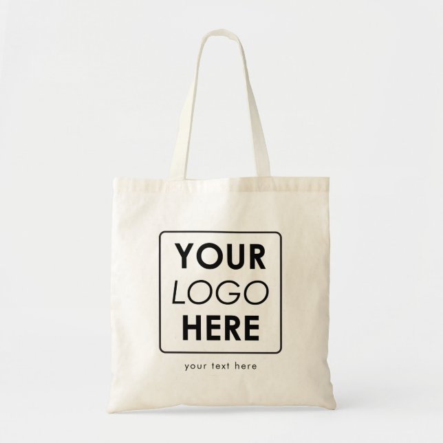 Bolso De Tela Personalizado Profesional de texto con logotipo co (Frente)