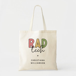 Bolso De Tela Personalizado Rad Tecnología Radiológica Radiológi